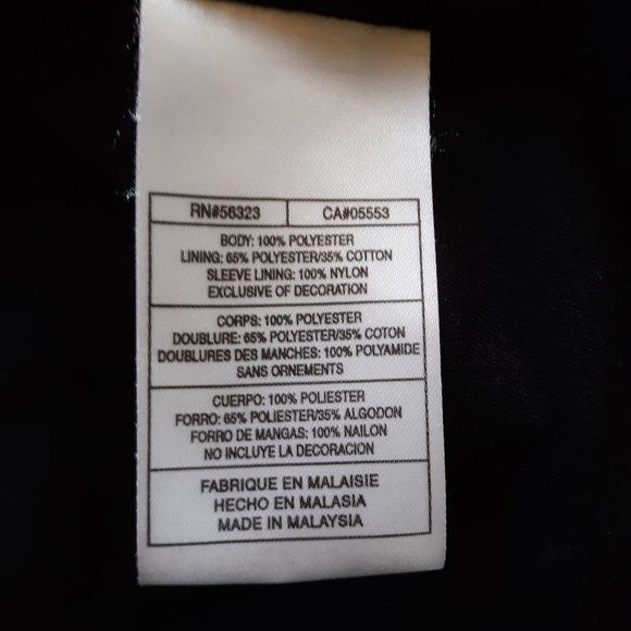 Nike Black White Stripe Track Jacket - Picture 6 of 16